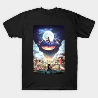 The Final Battle (Kingdom Hearts Sora vs Yozora Poster) T-Shirt